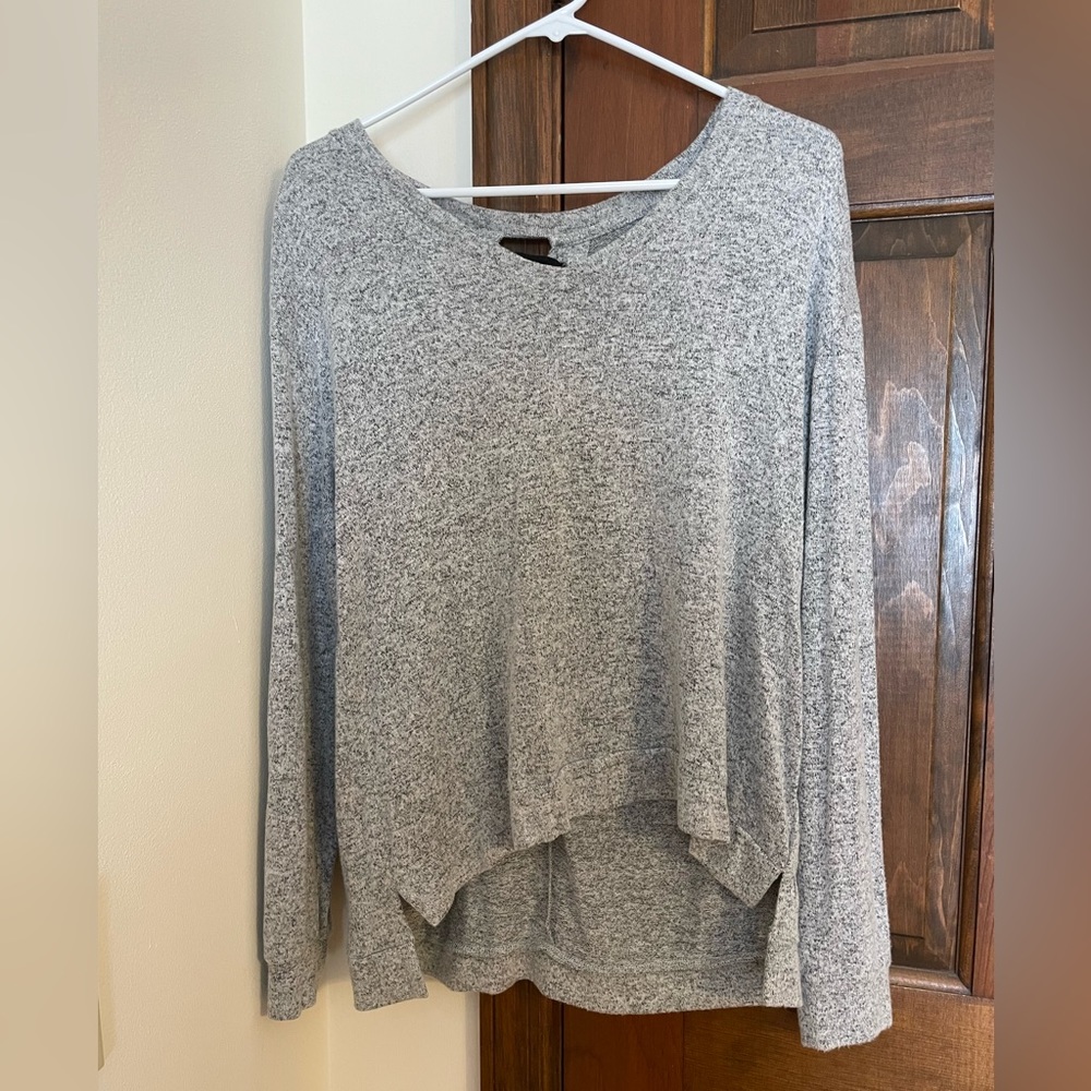 A.N.A Grey long sleeve shirt - Medium